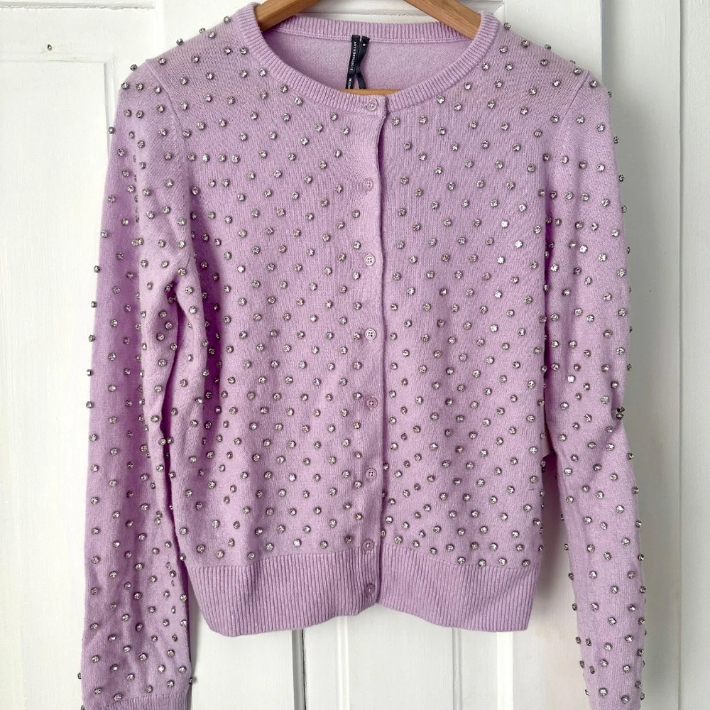 Juliet Cashmere Sweater by Anthropologie, lilac ice - purple - Picture 5 of 5